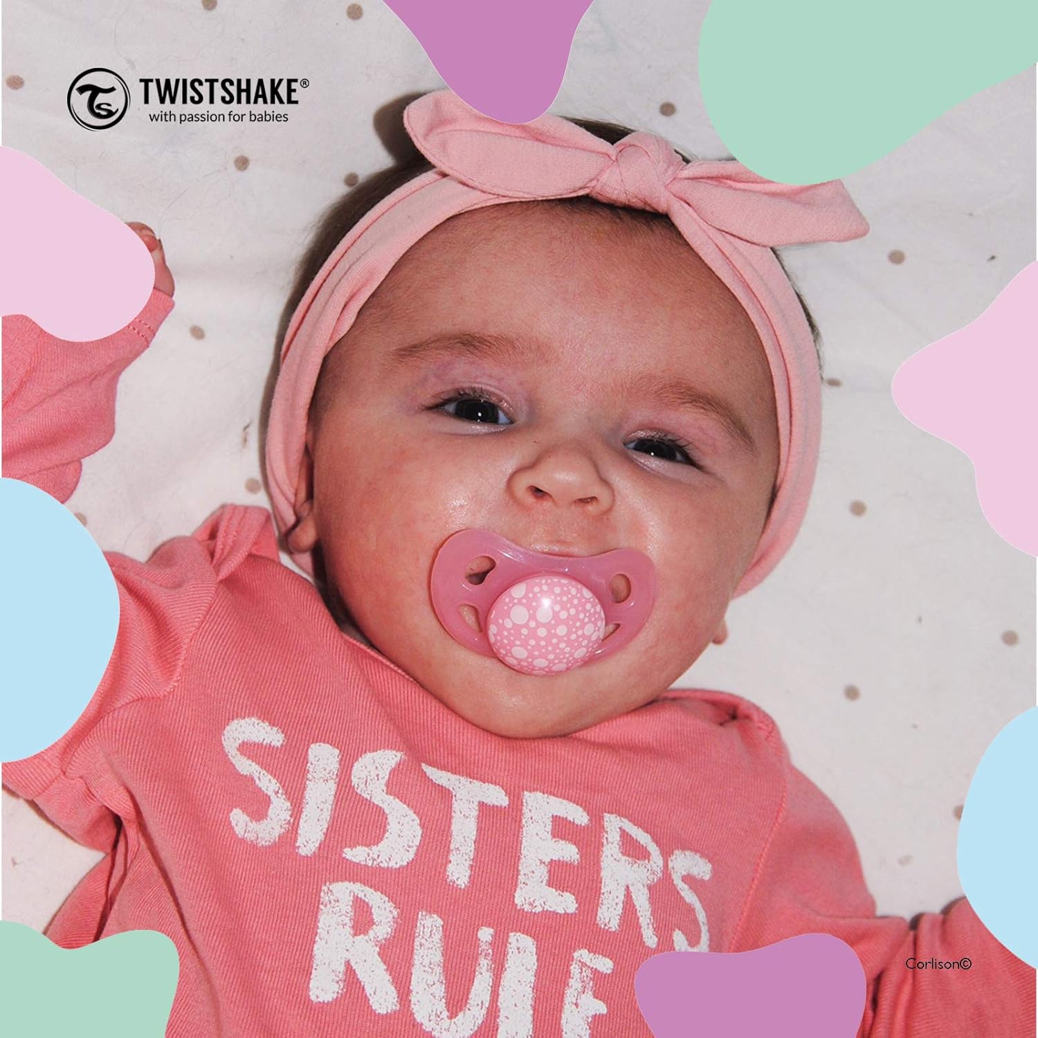 Twistshake 2x Pacifier 0-6m