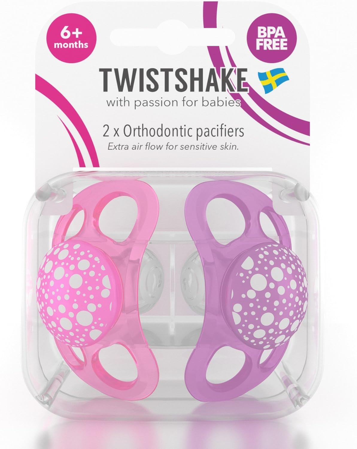 Twistshake 2x Pacifier 6+m