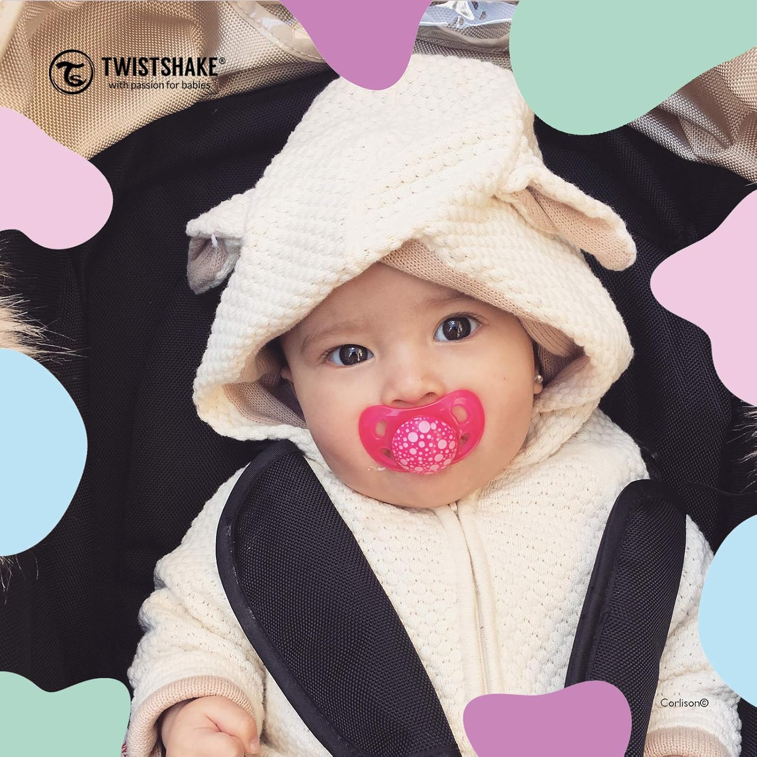 Twistshake 2x Pacifier 0-6m