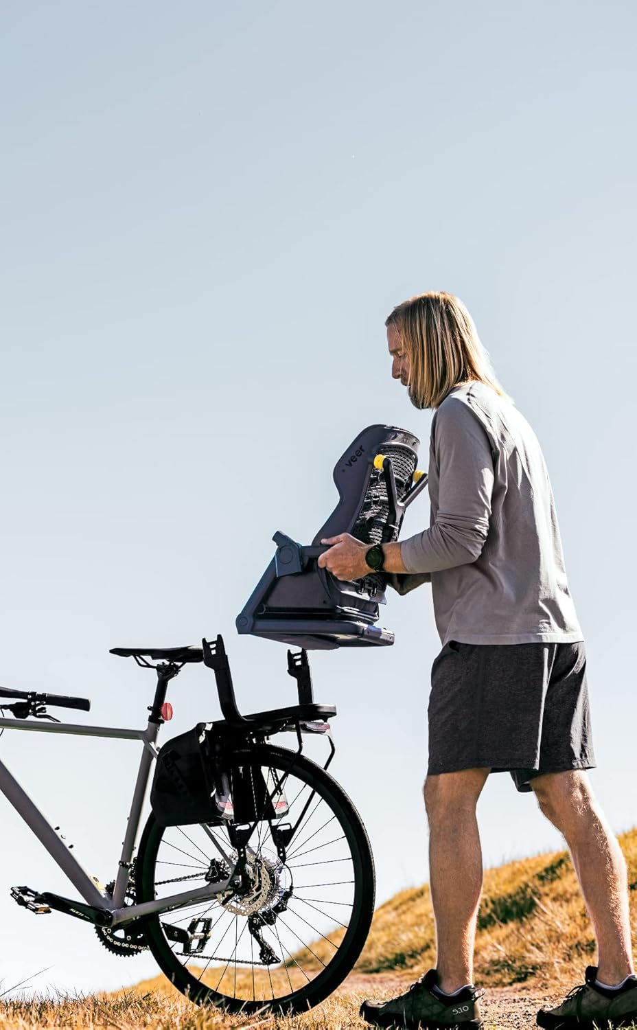 Veer Switchback System | Switchback Seat Connects to Range of Frames and Adapters - Switchback Stroller Frame (&Roll), Jogger Frame (&Jog), Bike Rack (&Bike), and Camp Chair (&Chill)
