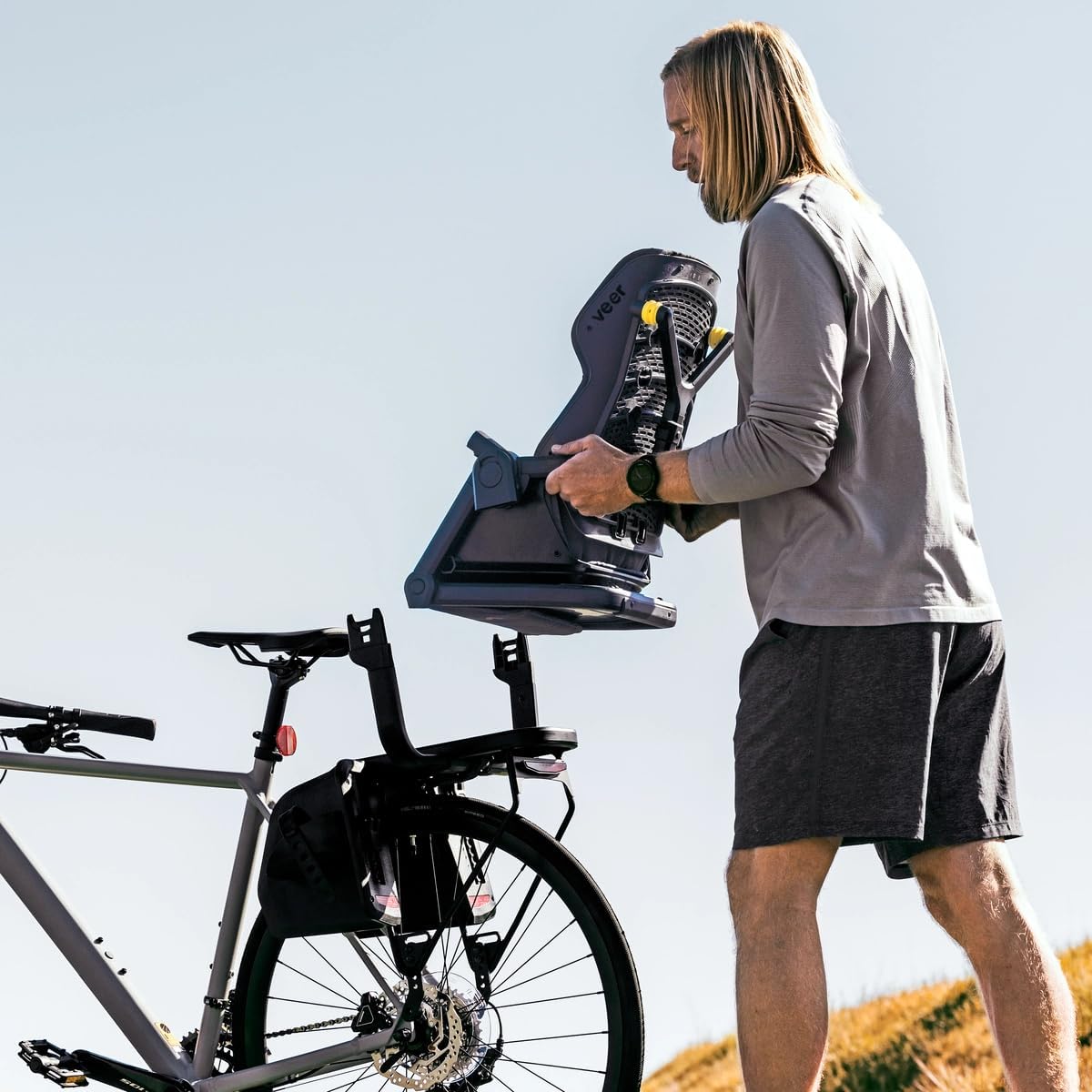 Veer Switchback System | Switchback Seat Connects to Range of Frames and Adapters - Switchback Stroller Frame (&Roll), Jogger Frame (&Jog), Bike Rack (&Bike), and Camp Chair (&Chill)