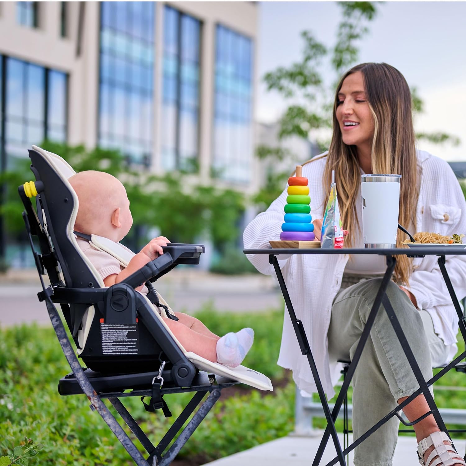 Veer Switchback System | Switchback Seat Connects to Range of Frames and Adapters - Switchback Stroller Frame (&Roll), Jogger Frame (&Jog), Bike Rack (&Bike), and Camp Chair (&Chill)